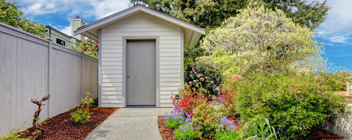 can I have a shed in my backyard