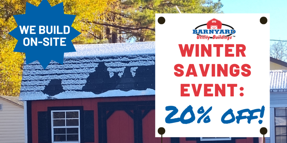 Winter Savings Event Promo